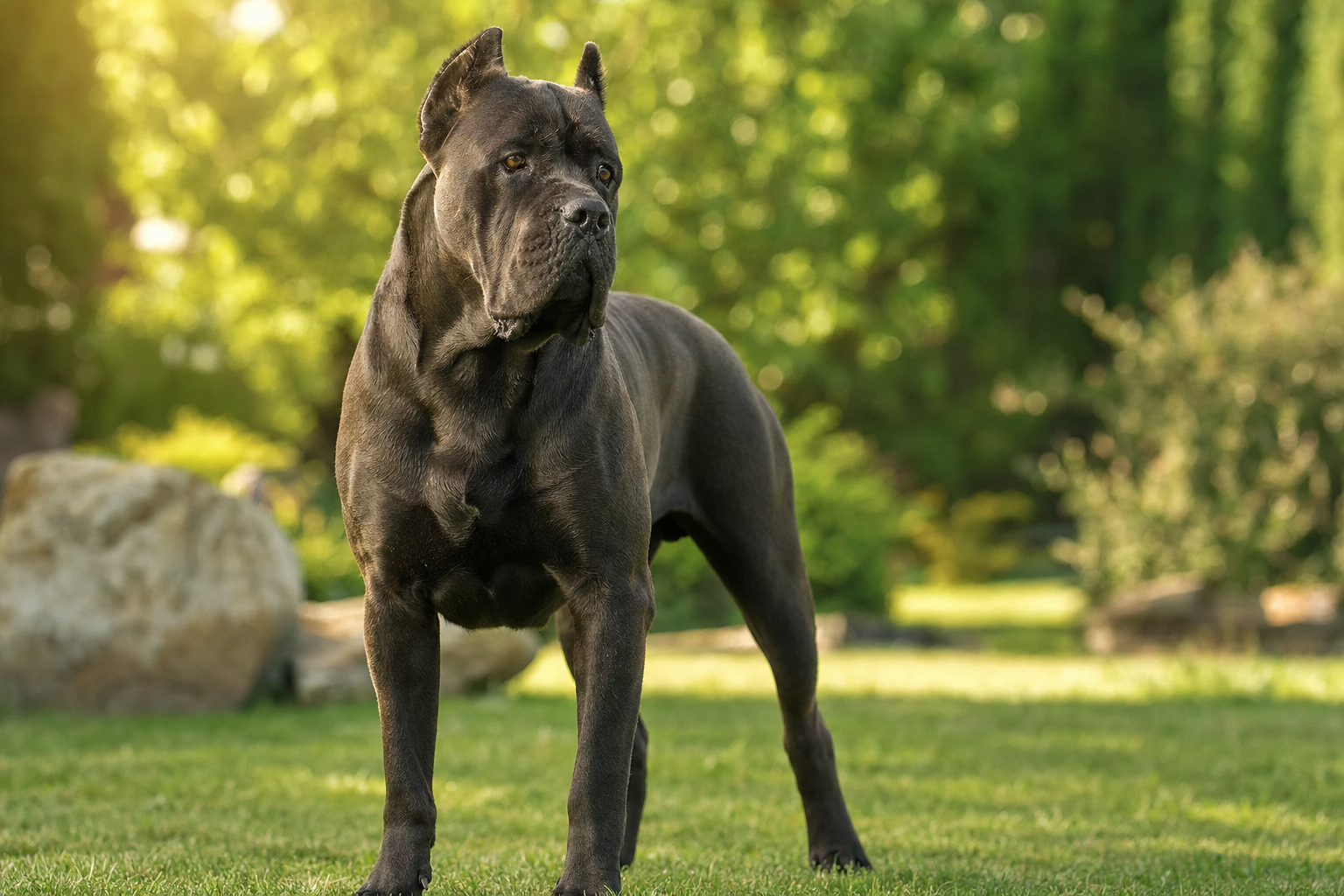 Black Cane Corso