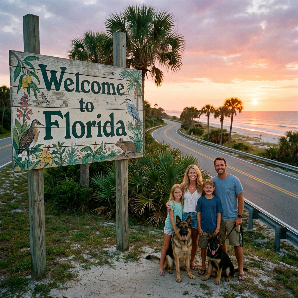 Welcome to Florida German Shepherd puppy