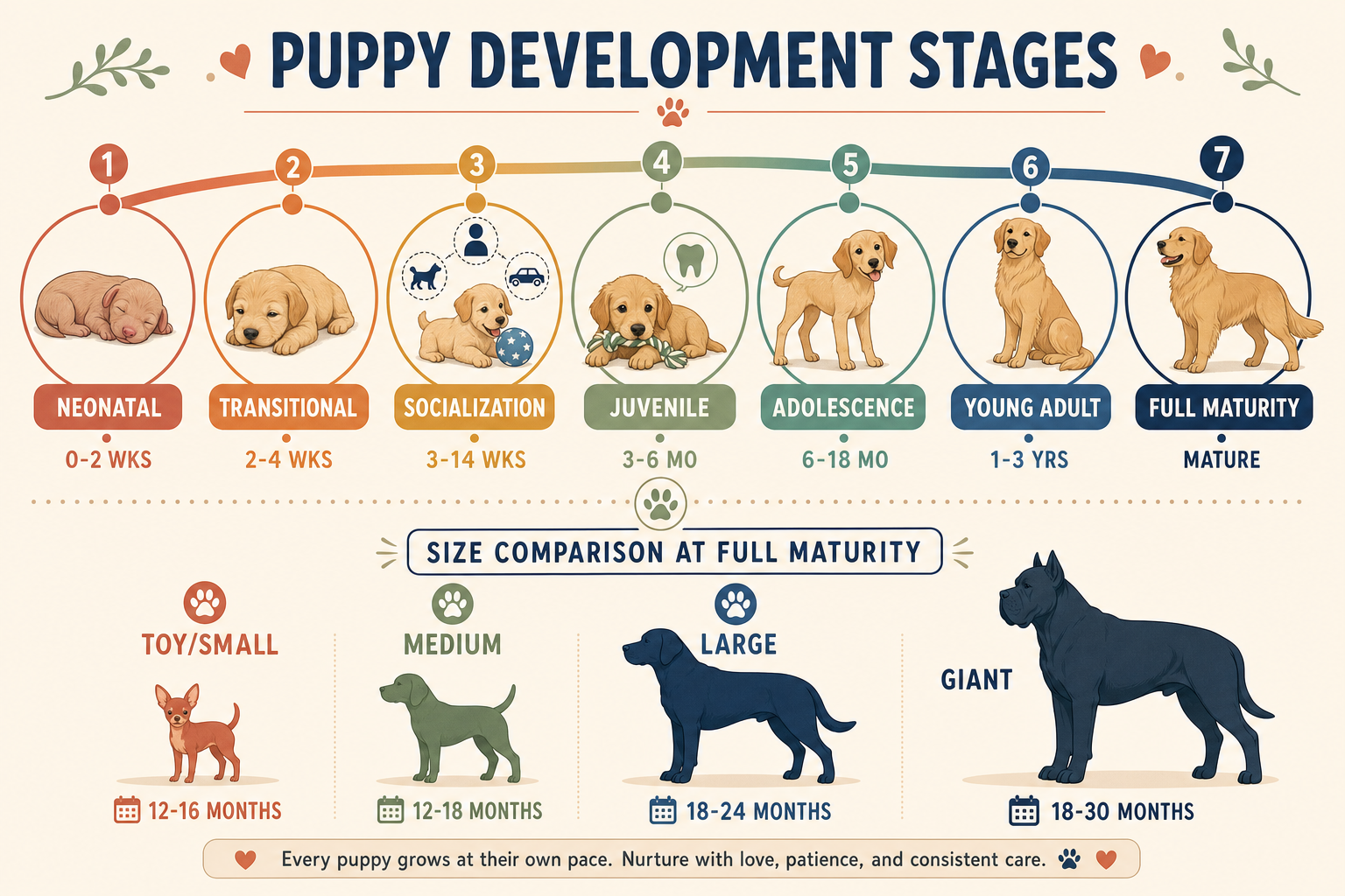 Puppy Development Stages