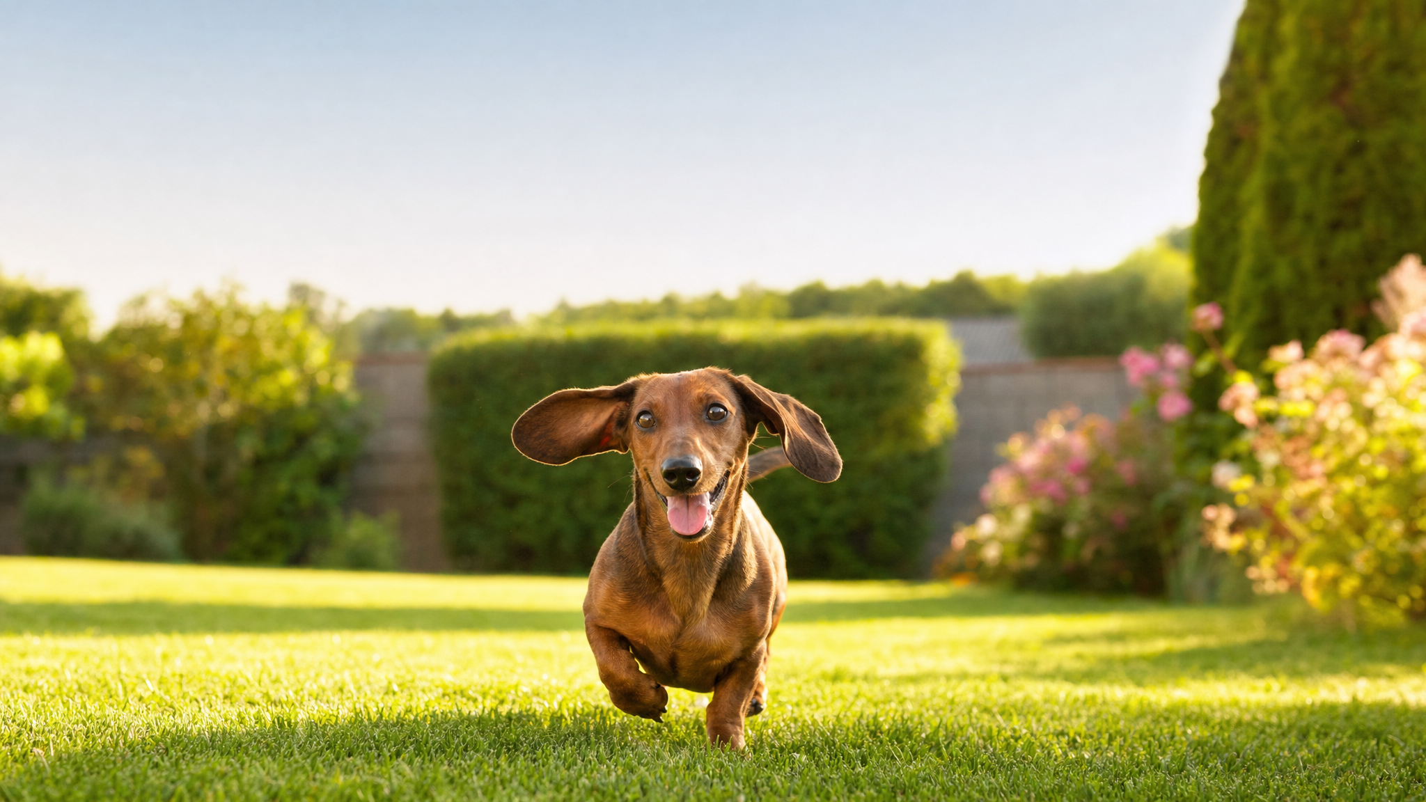 Dachshund Running
